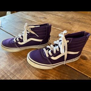 Girls size 2 Vans